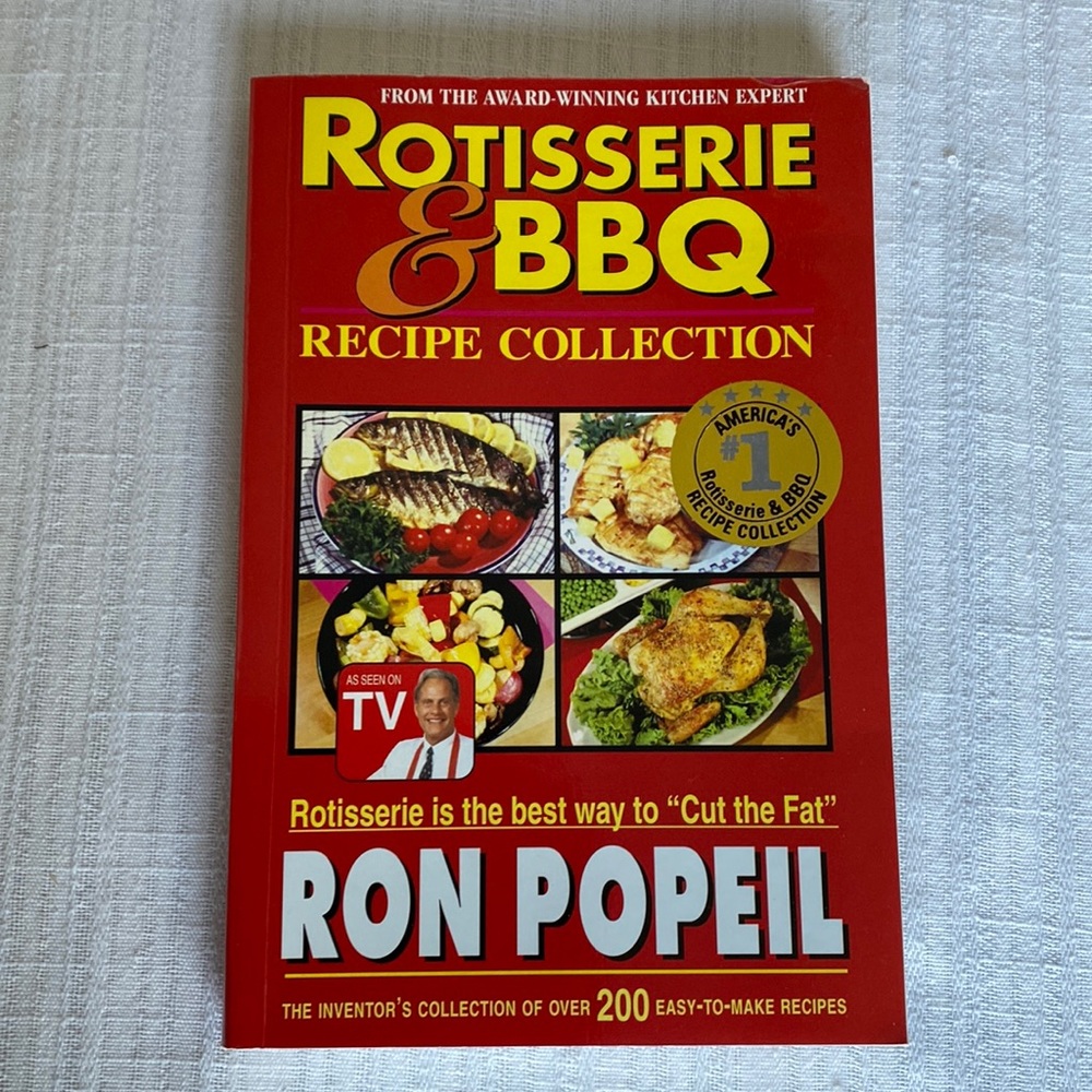 3/$22 - NWOT VTG Rotisserie & BBQ Recipe Collection by Ron Popeil